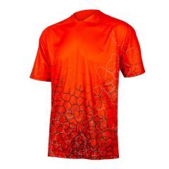 Endura SINGLETRACK PRINT TEE LTD-Arancio-S