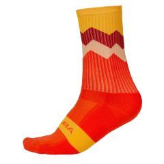 Calzini Endura JAGGED SOCK-Arancio-S/M