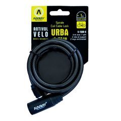 Chiusura di sicurezza Auvray Spirale Urba 8 mm x 150 cm