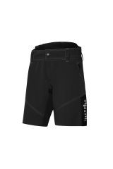 rh+ MTB W SHORT donna-Nero-S