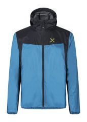 Montura SOLUTION JACKET-Blu Ottanio/Verde lime-S