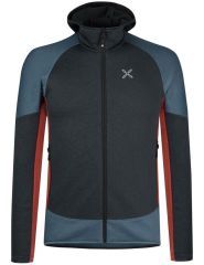 Montura TECHNO HOODY MAGLIA uomo-Ardesia/Aragosta-M