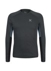 Montura UNDER FIRST MAGLIA Uomo-Antracite/Blue cenere-L