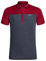 MONTURA MASTER POLO-M-Blu cenere/Rosso