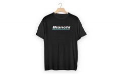 T-shirt uomo con logo Bianchi